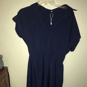 Navy blue dress